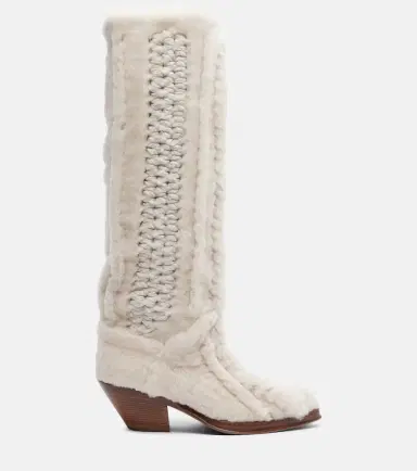 Gabriela Hearst Joseph shearling knee-high boots | Thumbnail 4