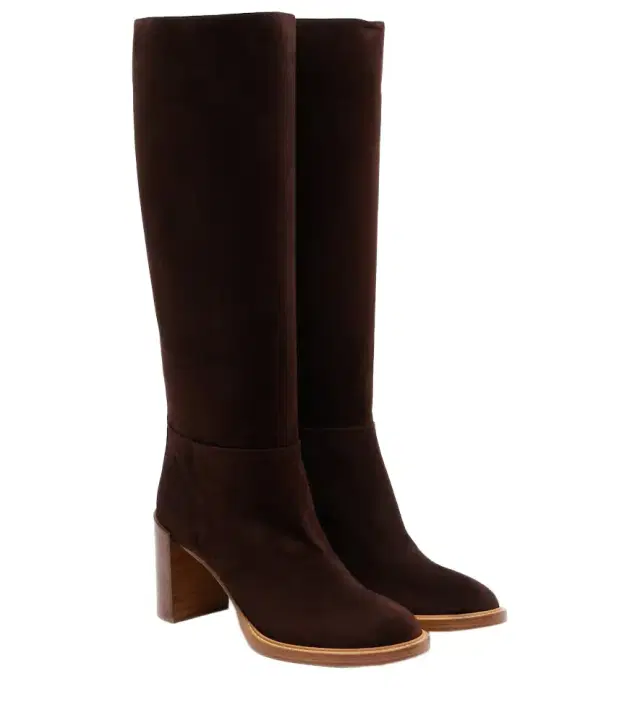 Gabriela Hearst Bocca suede knee-high boots