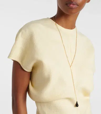 TOTEME Onyx gold-plated necklace | Thumbnail 5 TOTEME Onyx gold-plated necklace | Thumbnail 5