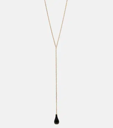 TOTEME Onyx gold-plated necklace | Thumbnail 1 TOTEME Onyx gold-plated necklace | Thumbnail 1