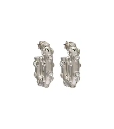 Rabanne Crystal-embellished hoop earrings | Thumbnail 1