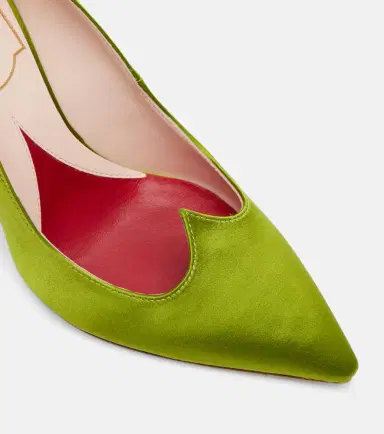 Roger Vivier I Love Vivier 100 satin pumps | Thumbnail 2