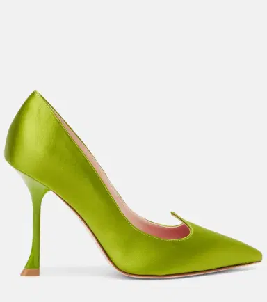Roger Vivier I Love Vivier 100 satin pumps | Thumbnail 4
