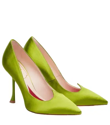 Roger Vivier I Love Vivier 100 satin pumps | Thumbnail 1