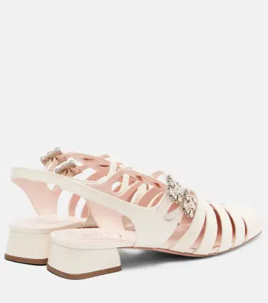 Roger Vivier Mini Très Vivier 25 leather sandals | Thumbnail 4