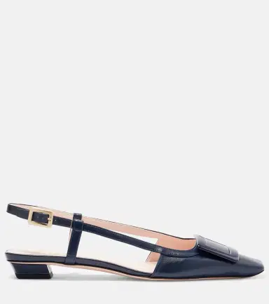 Roger Vivier Belle Vivier 25 leather slingback flats | Thumbnail 3 Roger Vivier Belle Vivier 25 leather slingback flats | Thumbnail 3