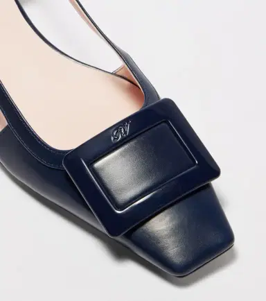 Roger Vivier Belle Vivier 25 leather slingback flats | Thumbnail 4 Roger Vivier Belle Vivier 25 leather slingback flats | Thumbnail 4