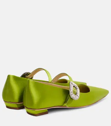 Roger Vivier Belle Vivier 25 satin Mary Jane flats | Thumbnail 3 Roger Vivier Belle Vivier 25 satin Mary Jane flats | Thumbnail 3
