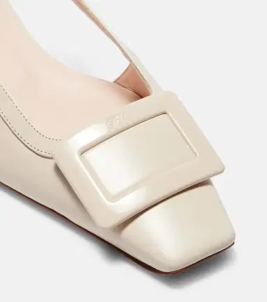 Roger Vivier Belle Vivier 25 leather ballet flats | Thumbnail 2