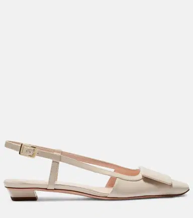 Roger Vivier Belle Vivier 25 leather ballet flats | Thumbnail 4