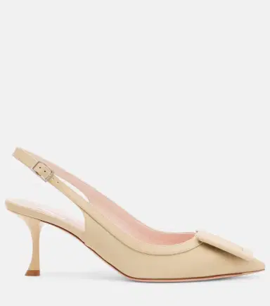 Roger Vivier Viv In The City 65 slingback pumps | Thumbnail 2 Roger Vivier Viv In The City 65 slingback pumps | Thumbnail 2