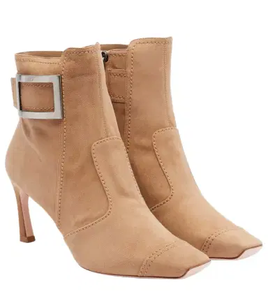 Roger Vivier Trompette 70 suede ankle boots | Thumbnail 1