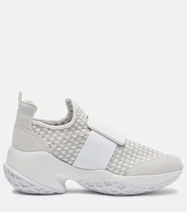 Roger Vivier Viv' Run woven sneakers | Thumbnail 4 Roger Vivier Viv' Run woven sneakers | Thumbnail 4
