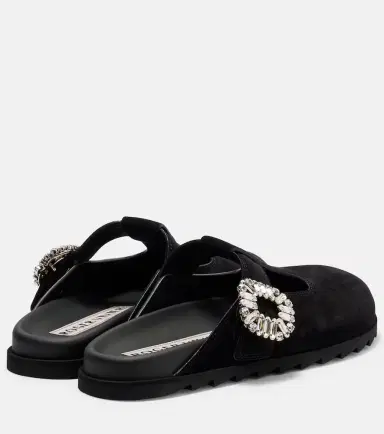Roger Vivier Slidy Viv' suede mules | Thumbnail 2 Roger Vivier Slidy Viv' suede mules | Thumbnail 2