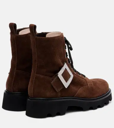 Roger Vivier Suede lace-up ankle boots | Thumbnail 2 Roger Vivier Suede lace-up ankle boots | Thumbnail 2