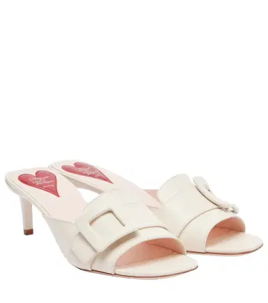 Roger Vivier Viv' Canard leather mules | Thumbnail 1 Roger Vivier Viv' Canard leather mules | Thumbnail 1
