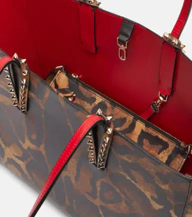 Christian Louboutin Leopard-print leather shopper | Thumbnail 2