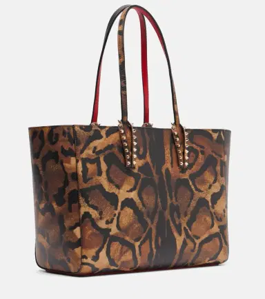 Christian Louboutin Leopard-print leather shopper | Thumbnail 3