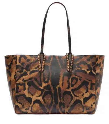 Christian Louboutin Leopard-print leather shopper | Thumbnail 1