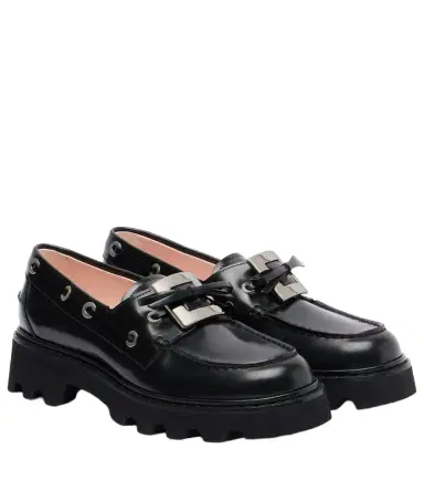 Roger Vivier Viv' Rangers Truck leather loafers | Thumbnail 1