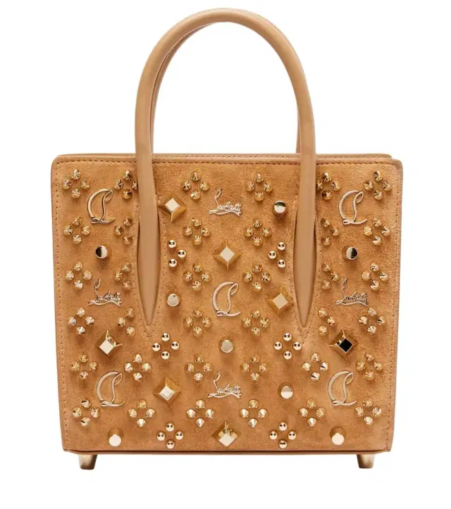 Paloma studded suede tote bag