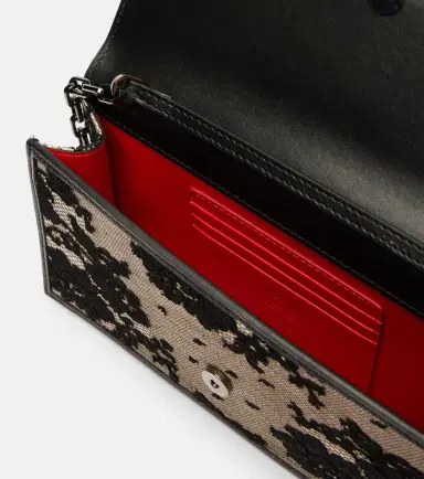 Christian Louboutin Loubi54 Small lace clutch | Thumbnail 2