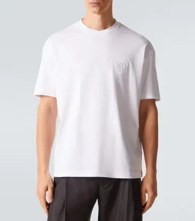 Giorgio Armani Cotton jersey T-shirt | Thumbnail 5