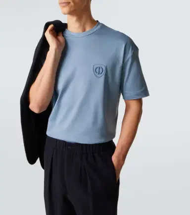 Giorgio Armani Cotton jersey T-shirt | Thumbnail 5