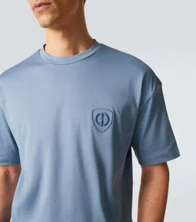 Giorgio Armani Cotton jersey T-shirt | Thumbnail 6