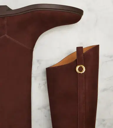 Loro Piana Kilda suede knee-high boots | Thumbnail 4 Loro Piana Kilda suede knee-high boots | Thumbnail 4