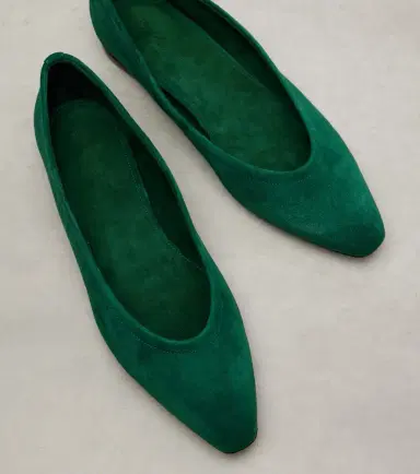 Loro Piana Primula suede ballet flats | Thumbnail 3 Loro Piana Primula suede ballet flats | Thumbnail 3