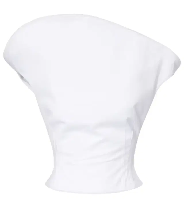 Magda Butrym Asymmetric cotton bustier top