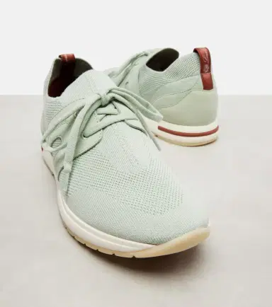 Loro Piana 360 LP Lady Flex suede-trimmed sneakers | Thumbnail 4 Loro Piana 360 LP Lady Flex suede-trimmed sneakers | Thumbnail 4