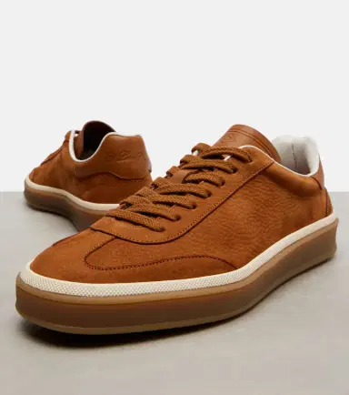 Loro Piana Tennis Walk leather sneakers | Thumbnail 3 Loro Piana Tennis Walk leather sneakers | Thumbnail 3