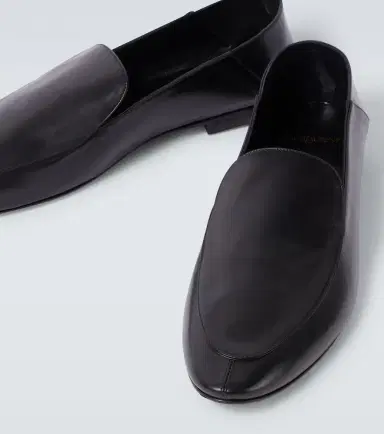 Saint Laurent Alain leather slippers | Thumbnail 3