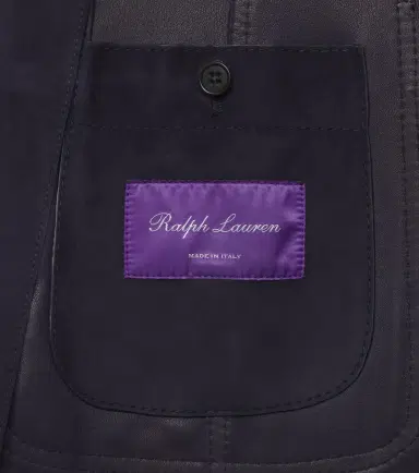 Ralph Lauren Purple Label Suede blazer | Thumbnail 2