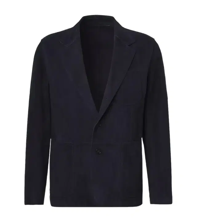 Suede blazer