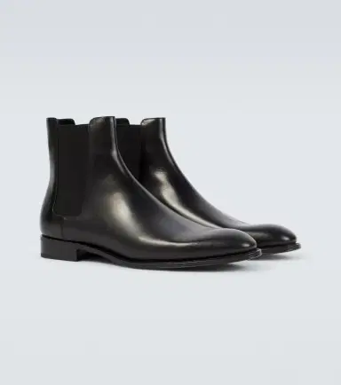 Saint Laurent Adrien leather Chelsea boots | Thumbnail 3 Saint Laurent Adrien leather Chelsea boots | Thumbnail 3