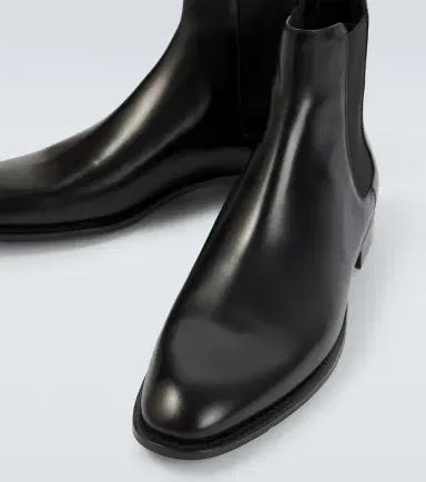 Saint Laurent Adrien leather Chelsea boots | Thumbnail 4 Saint Laurent Adrien leather Chelsea boots | Thumbnail 4