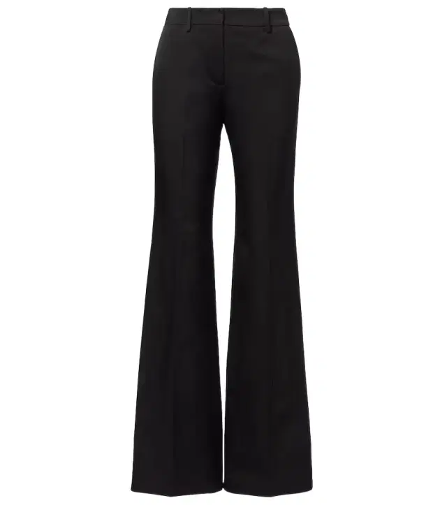 Magda Butrym Cotton and silk flared pants