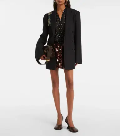 Dries Van Noten Sequined miniskirt | Thumbnail 2