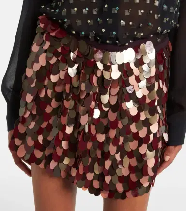 Dries Van Noten Sequined miniskirt | Thumbnail 4