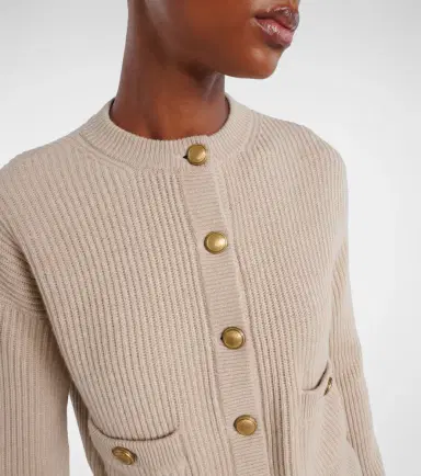 Brunello Cucinelli Wool, cashmere, and silk cardigan | Thumbnail 3