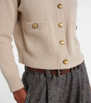 Brunello Cucinelli Wool, cashmere, and silk cardigan | Thumbnail 5