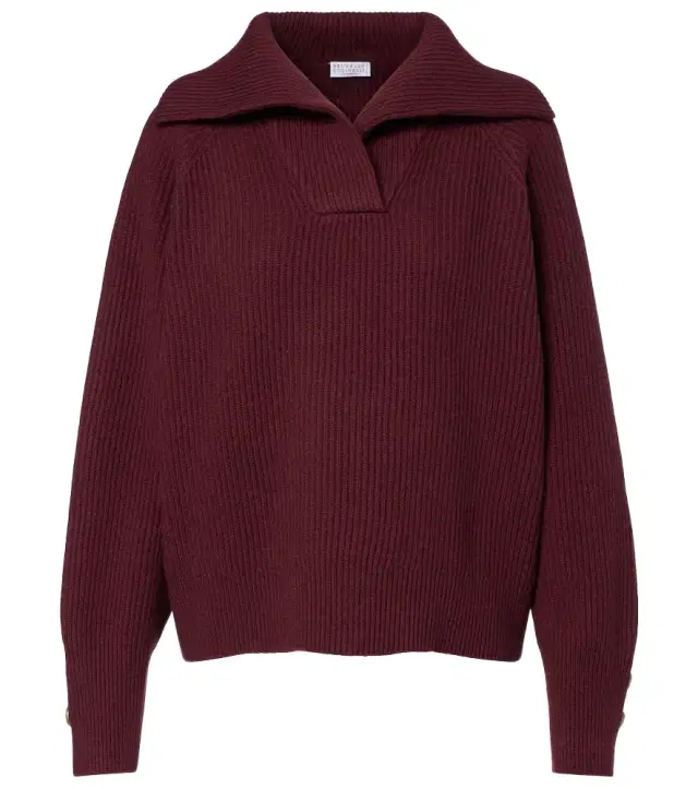 Brunello Cucinelli Wool, cashmere, and silk sweater