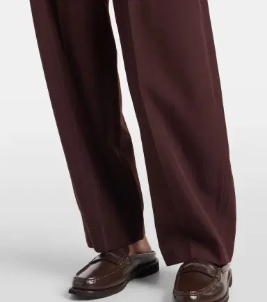 Brunello Cucinelli Wool and cotton straight pants | Thumbnail 3 Brunello Cucinelli Wool and cotton straight pants | Thumbnail 3