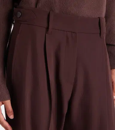 Brunello Cucinelli Wool and cotton straight pants | Thumbnail 4 Brunello Cucinelli Wool and cotton straight pants | Thumbnail 4