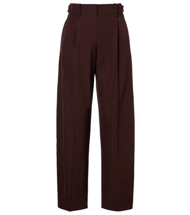 Brunello Cucinelli Wool and cotton straight pants