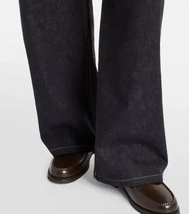 Brunello Cucinelli Mid-rise wide-leg jeans | Thumbnail 5