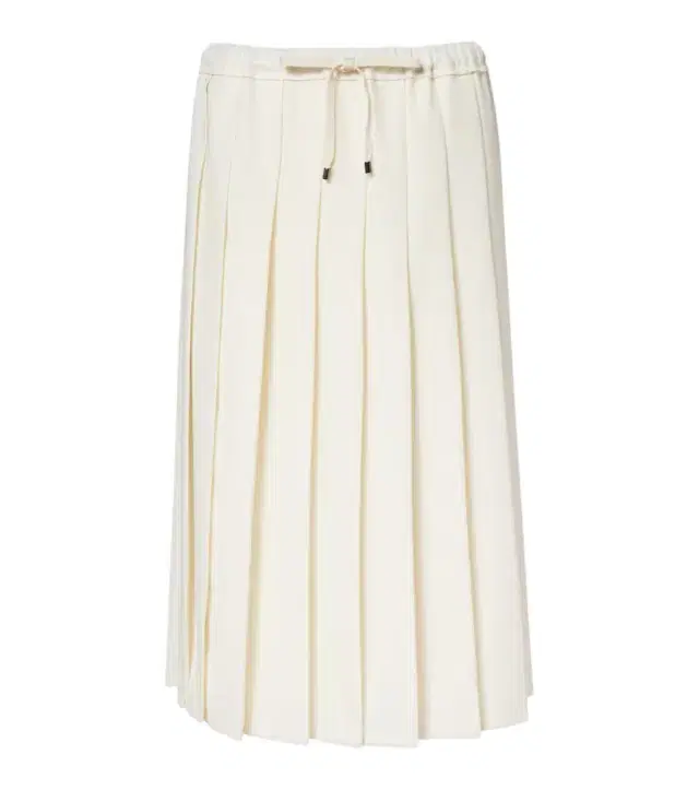 Brunello Cucinelli Pleated midi skirt